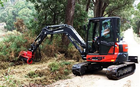 best mini excavator for land clearing|forestry mulcher for mini excavator.